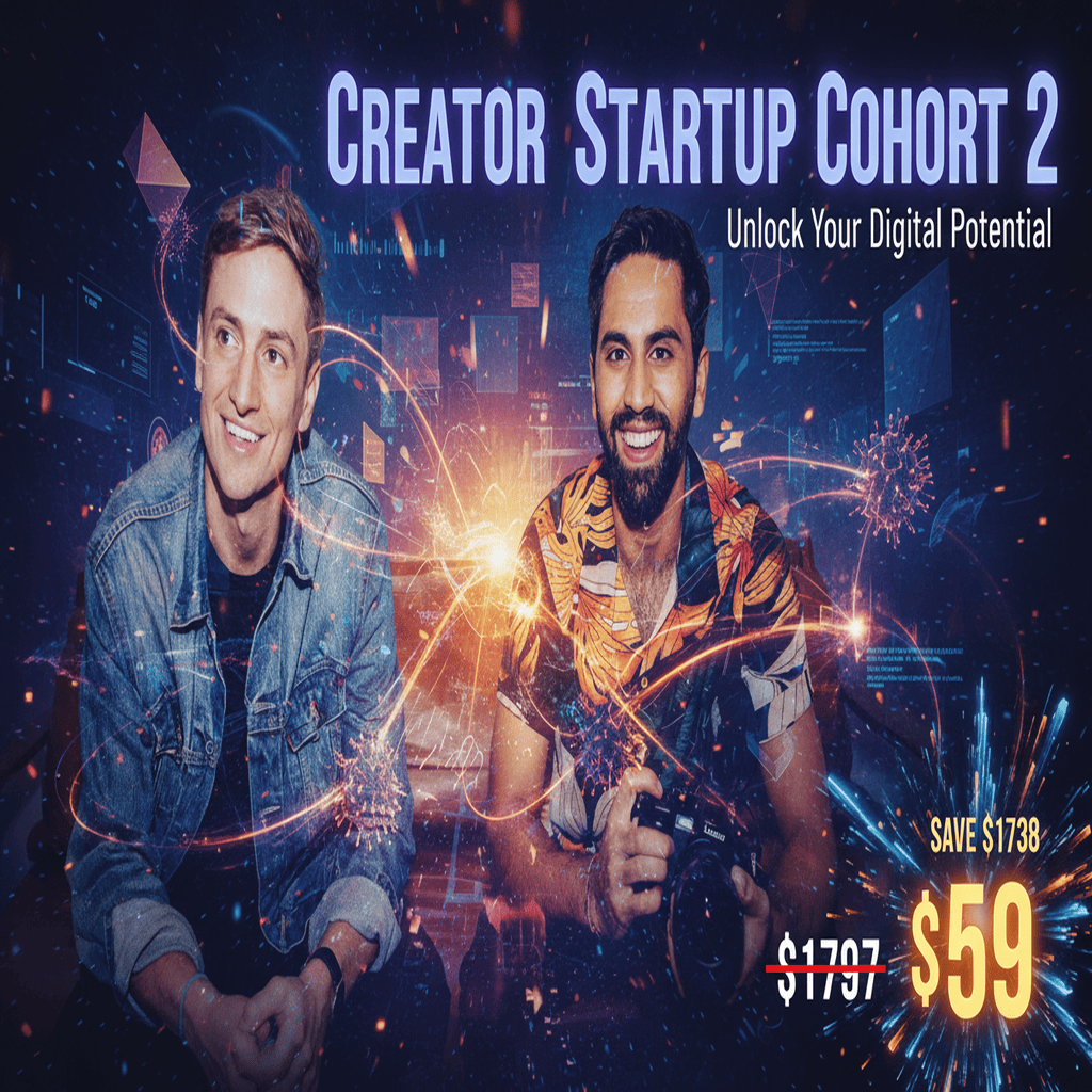 Creator Startup Cohort 2 by Colin and Samir