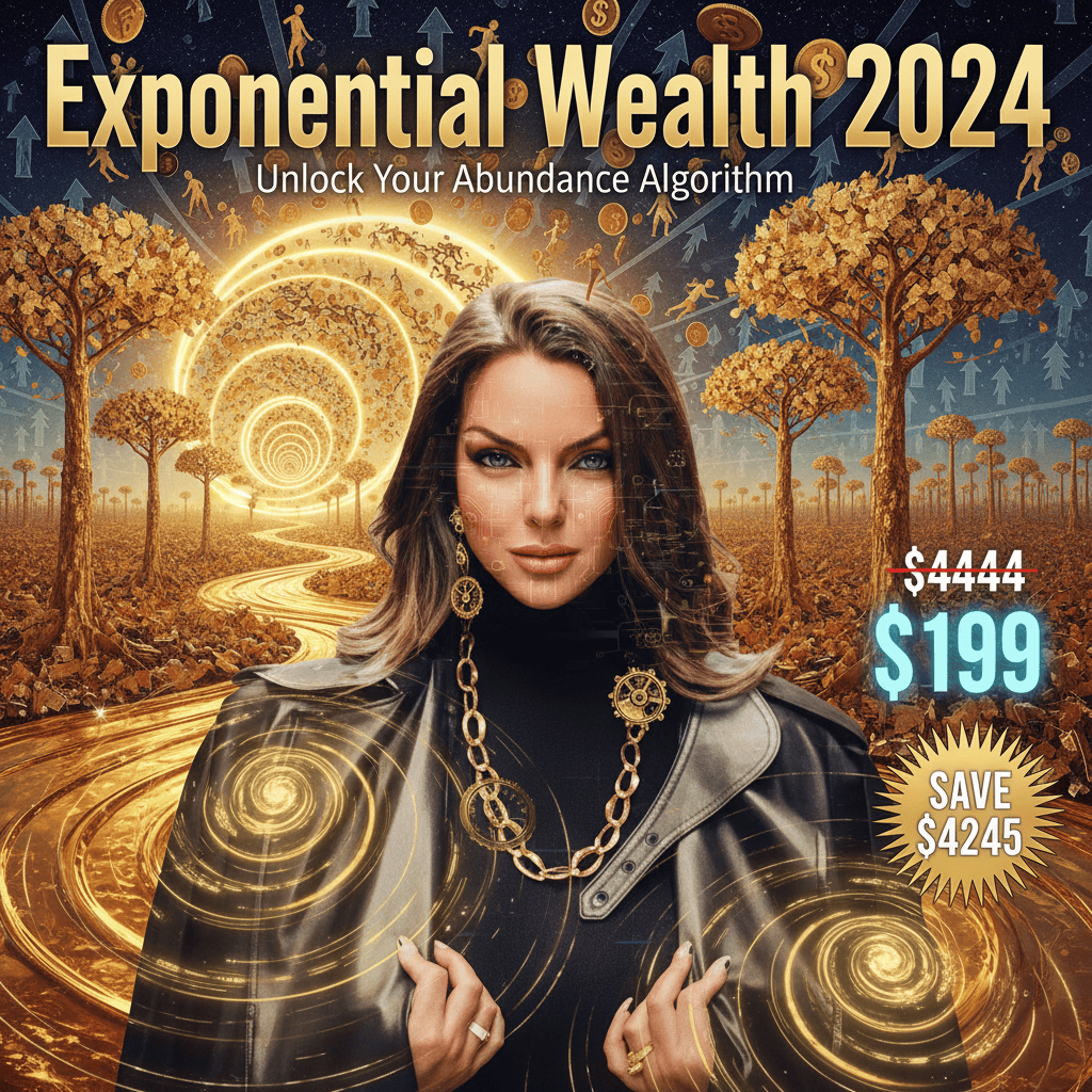 Exponential Wealth 2024 by Melanie Ann Layer