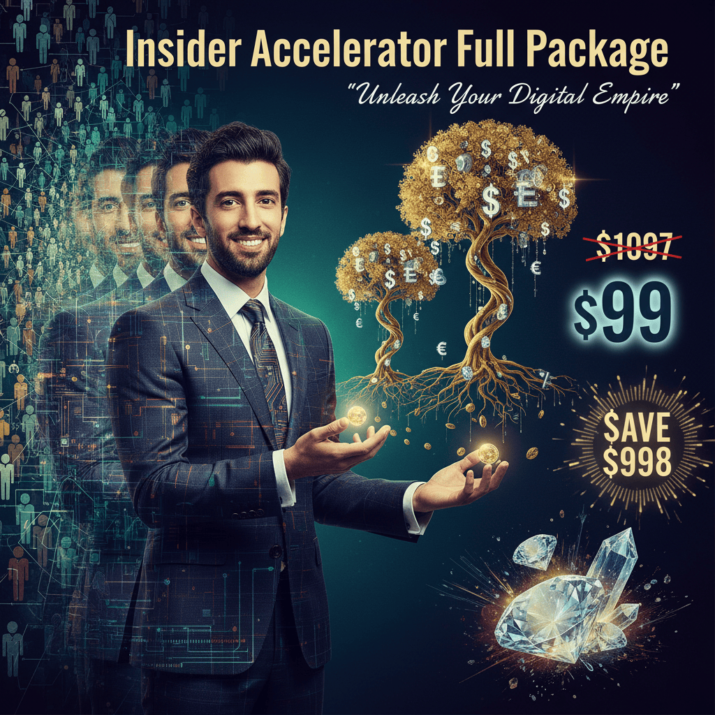 Insider Accelerator Full Package by Jon Youshaei