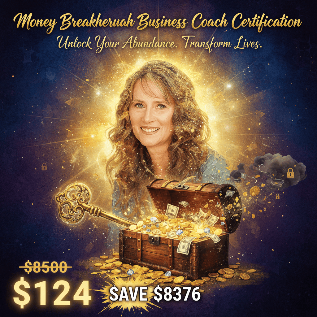 Money Breakthrough Business Coach Certification by Kendall Summerhawk