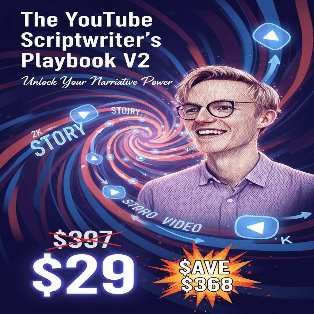 The YouTube Scriptwriter’s Playbook V2 by George Blackman